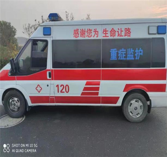 曲水救护车出租服务案例3